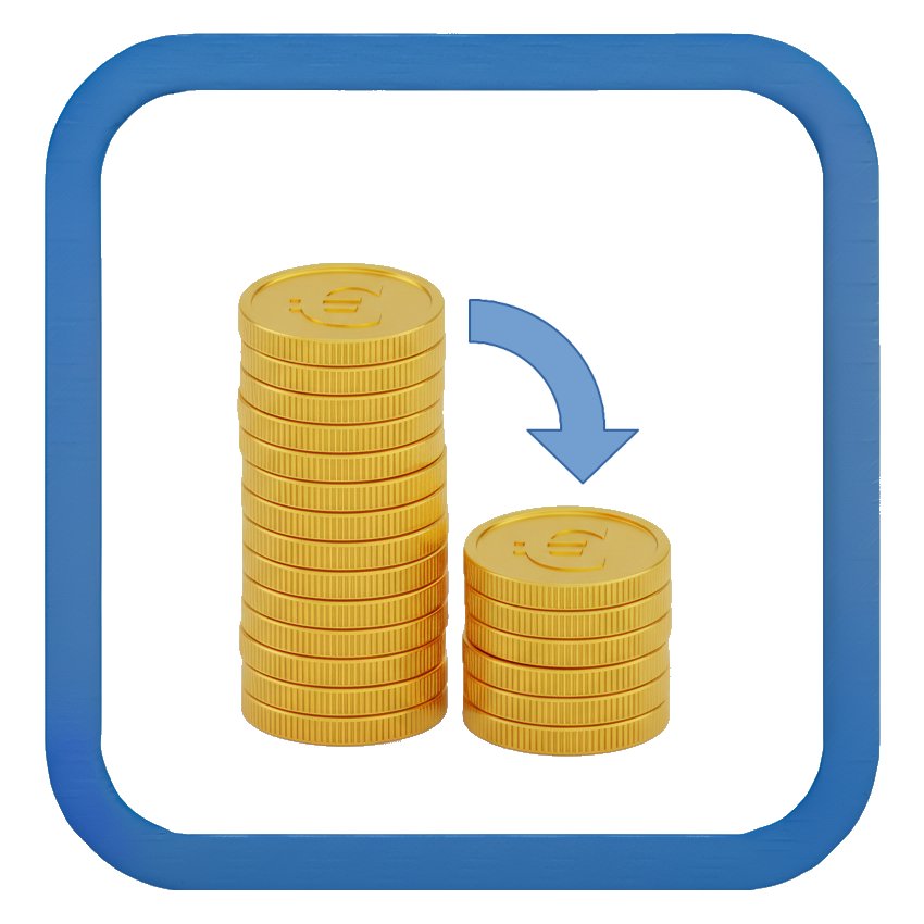 Less costs